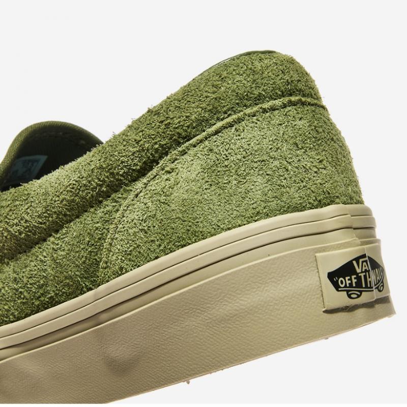 Old Skool Vans Classic Slip On Green Neptune Green Slip On Vans