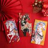 6 pieces Horse Year Design Chinese New Year Envelope Cartoon Traditional Money Envelope Creative Blessing Lucky Red Pockets