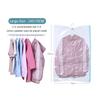 Space Saver Hanging Clothing Compression Bag Transparent Large Size Thickening Vacuum Bag Giving Large Vacuum Pump and Sealing Scratch