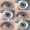 Eyeshare PAMPAS Brown Contact Lenses 1 pair Natural Soft Lens Big Eyes 14.5mm Eye Contacts Gray Pupils Green Purple Lens