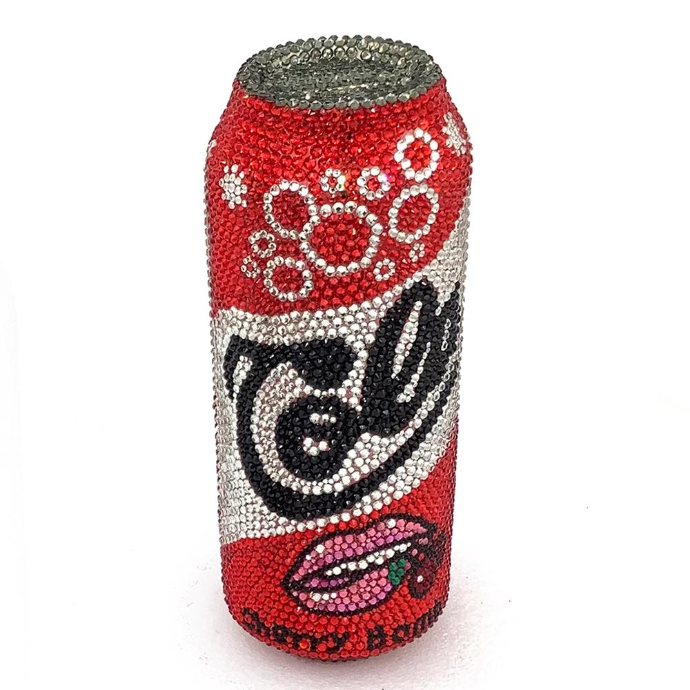 

WHTUOHENG Cola Letter Can Shaped Diamond Evening Bag Women s Rhinestone Clutch Purse Fashionable Tin Crystal Handbag for Party 18.3cmX7.5cmX7.3cm