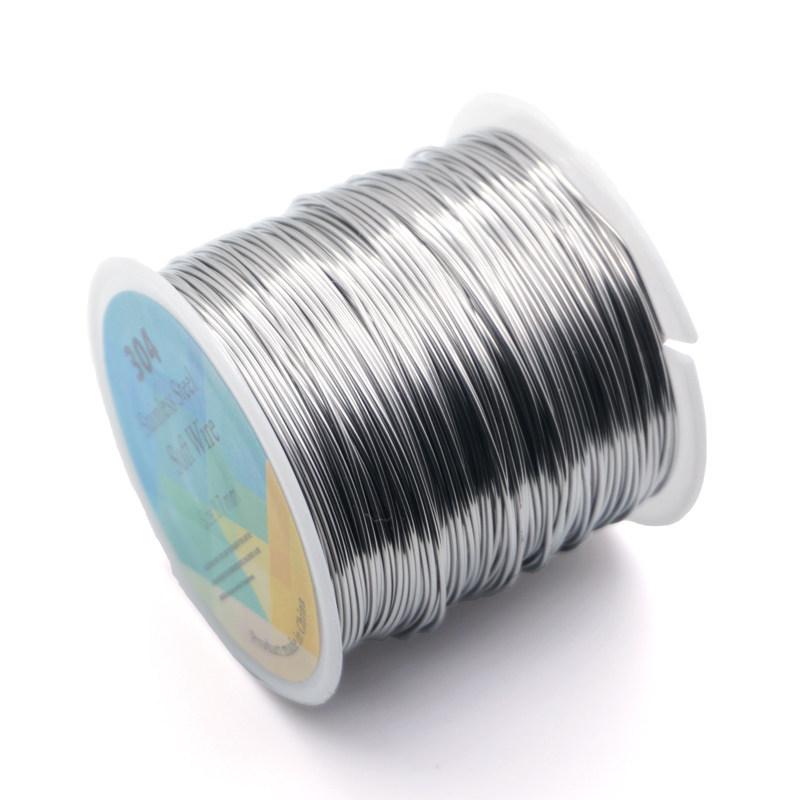 Titanium Stainless Steel Soft Wire for Jewelry and Floral DIY Projects