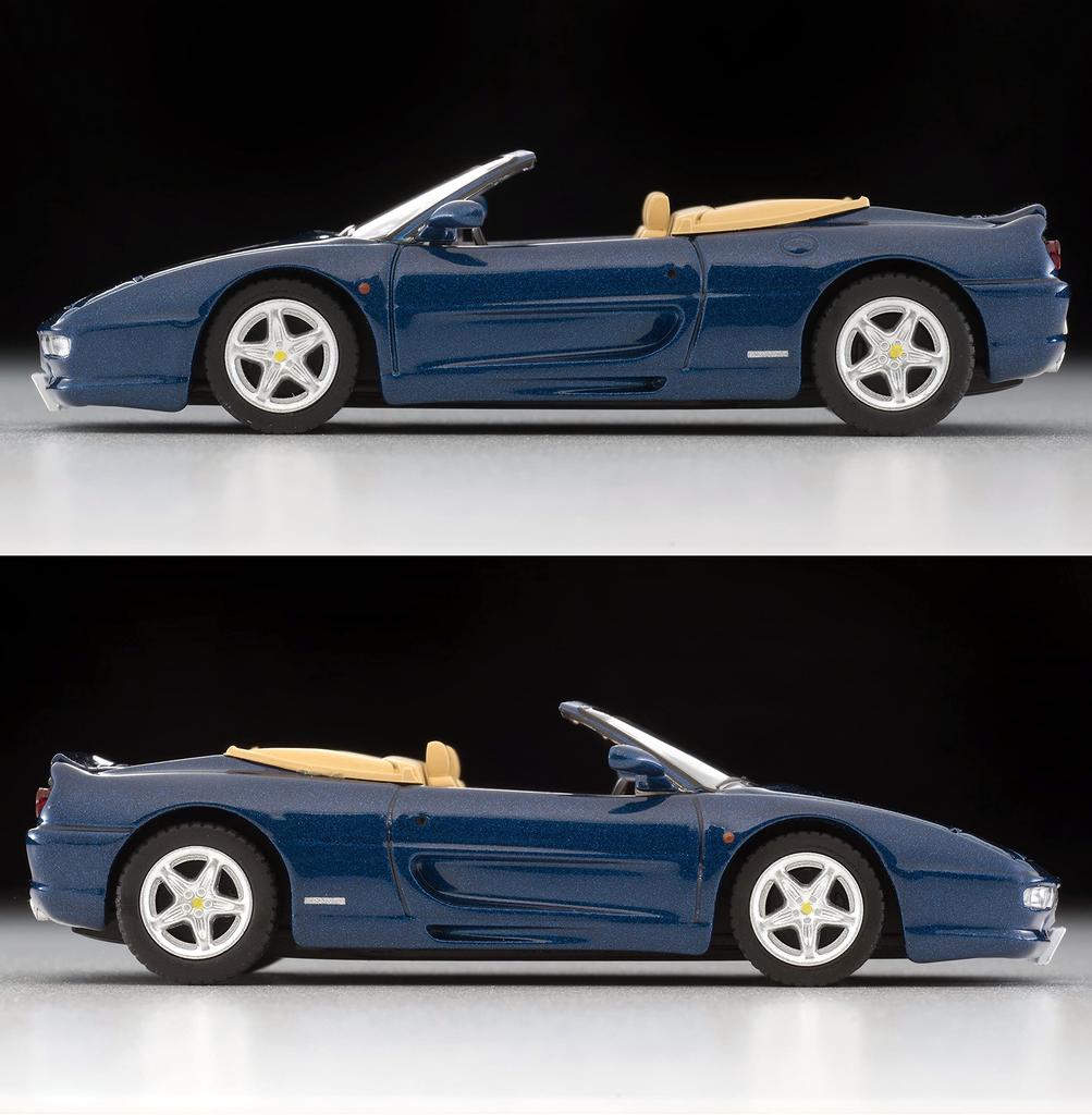 TOMYTEC Tomica Limited Vintage Neo Ferrari F355 Spider Navy Blue 1/64 LV-NEO (Finished Model)