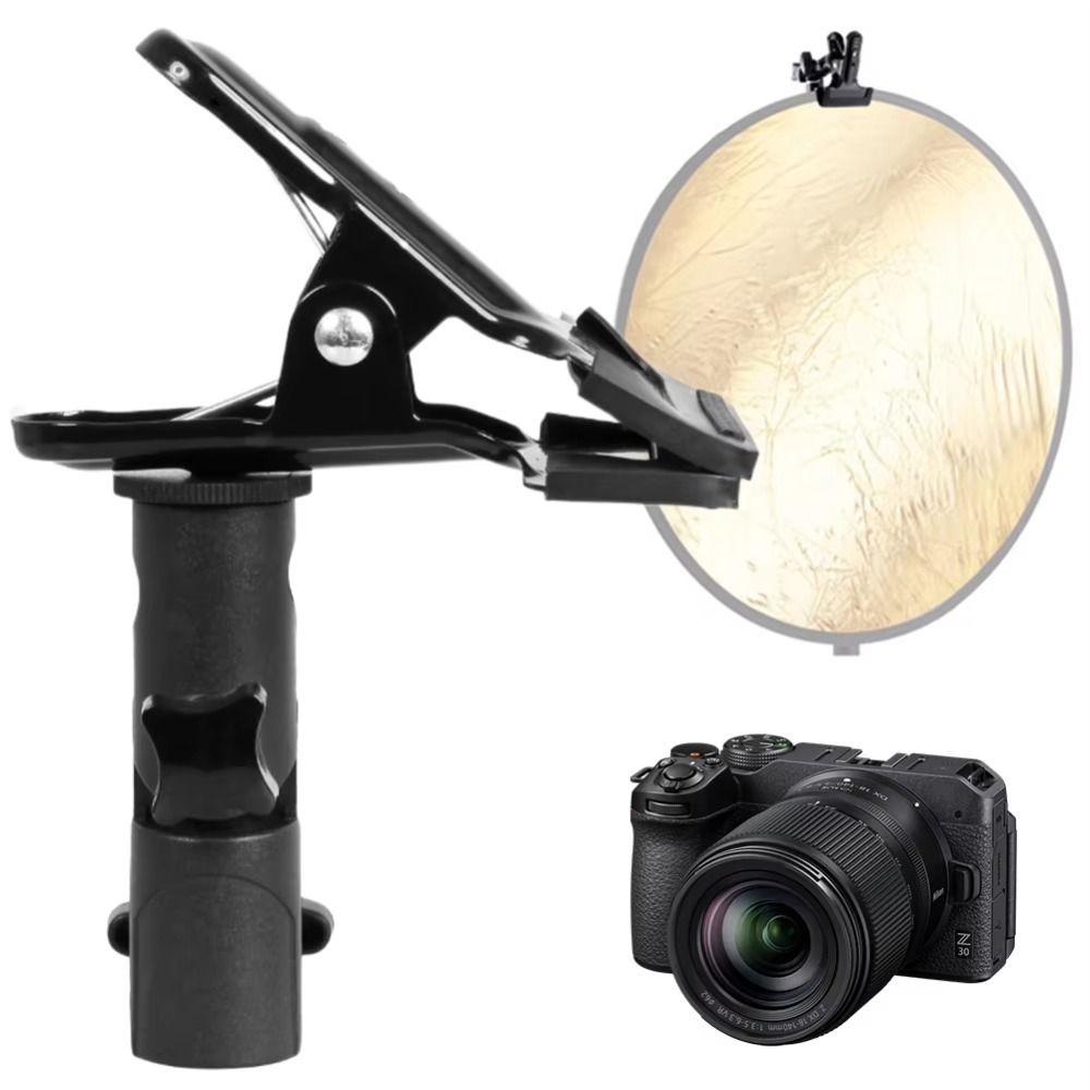 Multiple Angle Light Stand Attachment 1/4 3/8 Screw Reflector Holder  Photo Studio