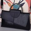 Women's Clutch Bag Large Capacity Banquet Clutch Bag Crocodile Print Women Fashion Temperament Crossbody Bag