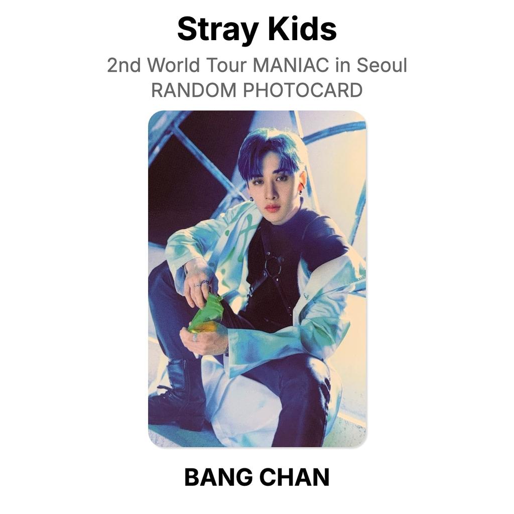Stray Kids 2nd World Tour MANIAC In Seoul RANDOM PHOTOCARD Official Photocard