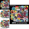 Game 50pcs Stickers Waterproof Pvc Luggage Laptop Mug Bikes Diy Decals