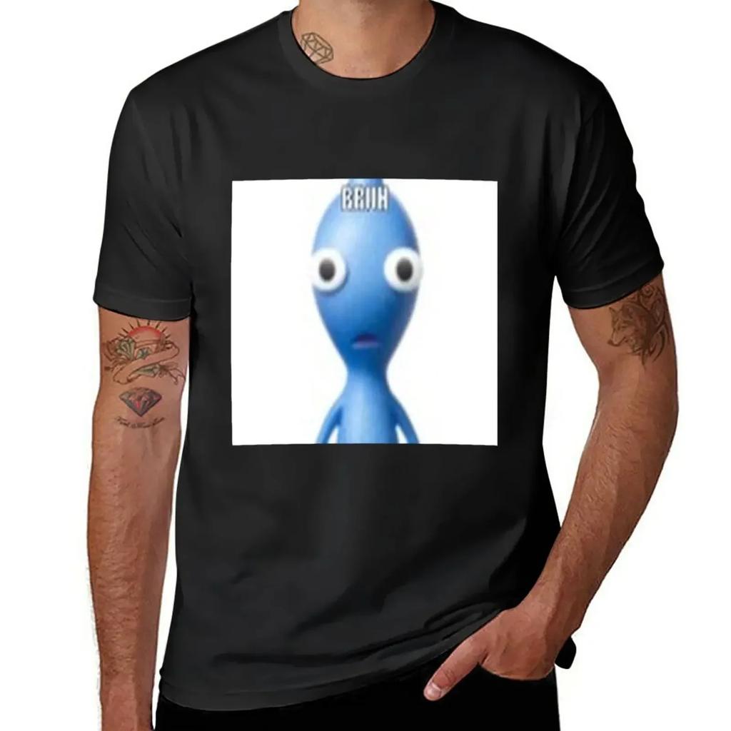 BRUH Pikmin 2 T-Shirt shirts graphic tees plain plus sizes t shirts men