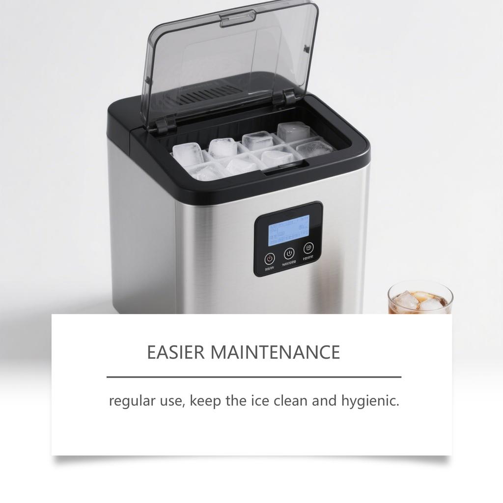 JUE-FISH 10PCS Ice Machine Cleaner Tablets Deep Clean Descaler Limescale Remover for Countertop, Nugget Ice Makers