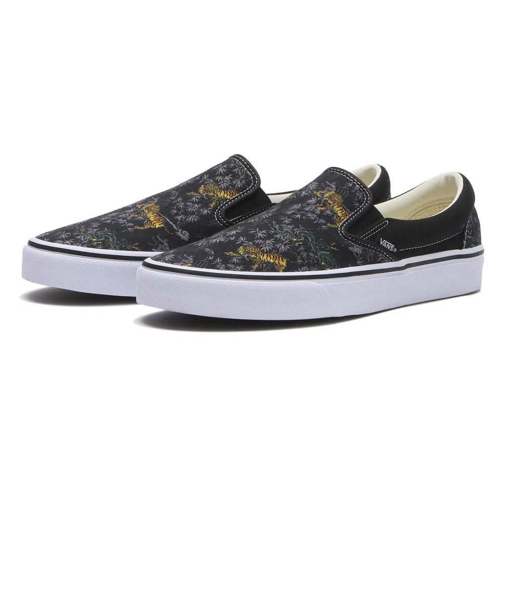 705934-0002 Vans Slip-On Black/Aloha (V98CF ALH) (Men s) 7