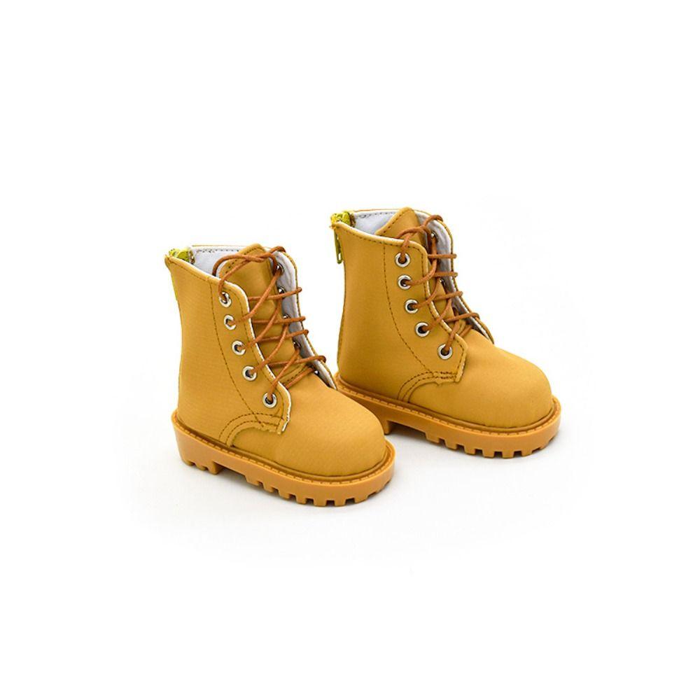 1 Pair Suede 1/3 BJD Doll's Boots High-top 60/70cm Doll Boots 1/3 BJD Doll's Shoes  Kids