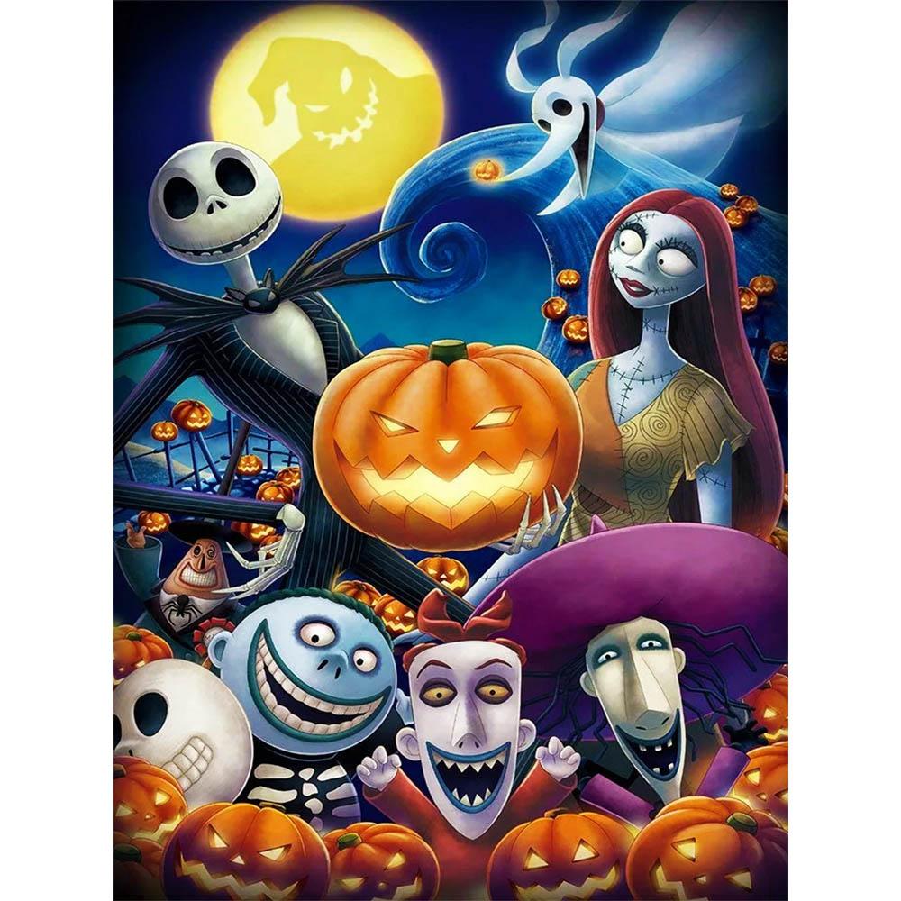 Disney Diamond Mosaic The Nightmare Before Christmas Painting Sally Jack Skellington Embroidery Picture Mosaic Home Decor