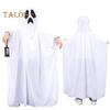Children Halloween Cape Ghost Cosplay Haunted House Halloween Party Performance Costume Full-covered Adult Masquerade Poncho with Hood