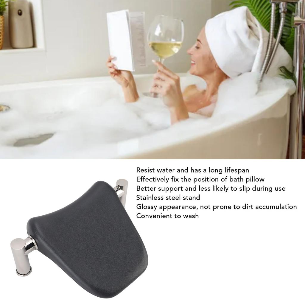 Wodoodporna poduszka do wanny do wanny SPA ze stali nierdzewnej z wymiennym wspornikiem z akcesoriami