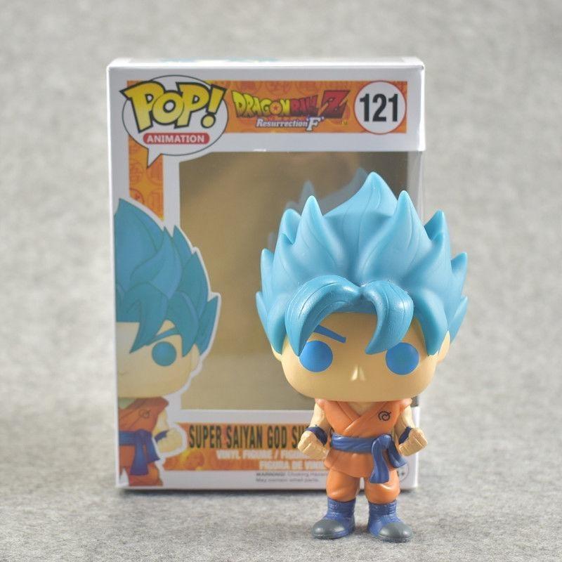 Premium Kwaliteit Pop Blauwe Goku Vegeta Figuur Met Prachtig Roze Haar En Klassiek Ontwerp