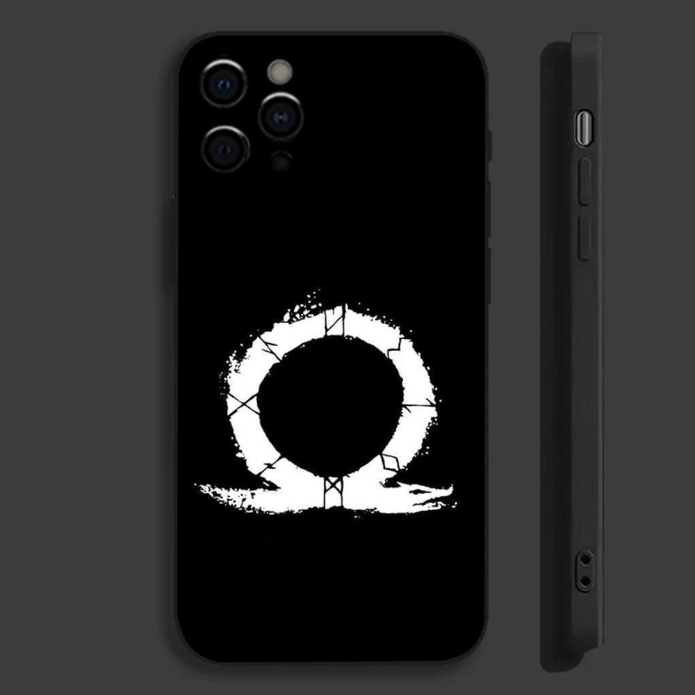 G-God of W-War Game Phone Case For Apple iPhone 15,14,13,12,11,Pro,X,XS,Max,XR,Plus,Mini Soft Black Cover