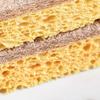 5Pcs Durable Cleaning Sponge Efficient Cotton Pulp Portable Oil-resistant Dishwashing Pad for Home