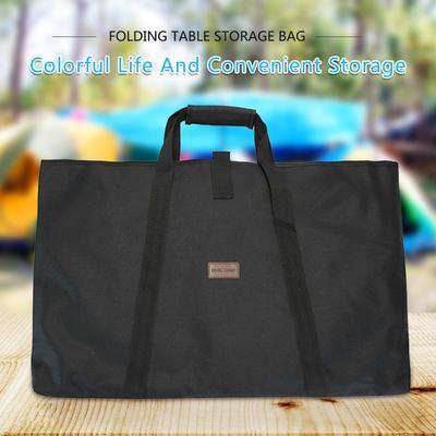 Bolsa de armazenamento de mesa dobrável portátil com alça Bolsa de transporte de mesa de acampamento multifuncional Bolsa de armazenamento ao ar livre para piquenique de acampamento