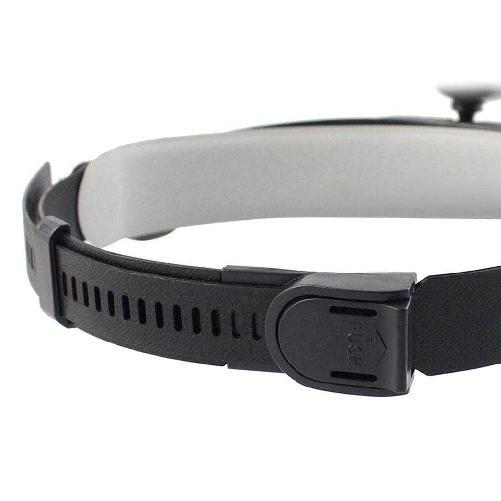 Magnifying Glass, Head Magnifier with Light 1.2X/1.8X/2.5X/3.5X 4 Detachable Lenses Illuminated Headband Magnifying