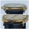 New Batteries Working Good LONGINES 960-6082 Quartz Battery Powered Square Gold Dial Stainless Steel Men's Watch 2-Hand Lightly Cleaned