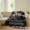 American rapper Lil Peeps Blanket For Sofa Office Bed Plane Travel Sleep Read Relax Camping Soft And Warm