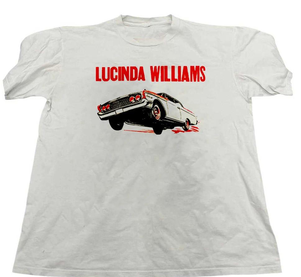 Lucinda Williams White Cotton Shirt Full size S-5XL Unisex TH103 Unisex T-Shirt