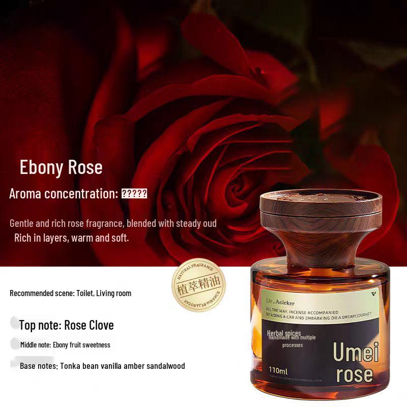 New Rose Car Cologne: High-End, Long-Lasting Aromatherapy Air Freshener for Car Interiors