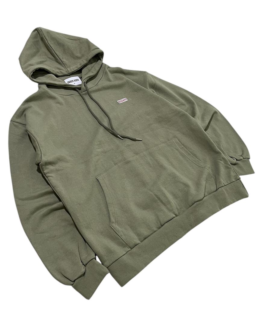 Small Logo Sweat Hoodie ((Khaki))