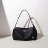 Bento Commuter Bag Underarm Shoulder Bag First Layer Cowhide Fashion Leather Handbag