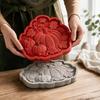Halloween Pumpkin Stepping Stone Reusable Silicone Concrete Casting DIY Garden Pathway Walkway Outdoor Landscape Decor