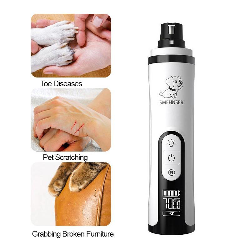 Schleifgerät für Hunde Nagelknipser Elektrischer Nagelknipser für Haustiere