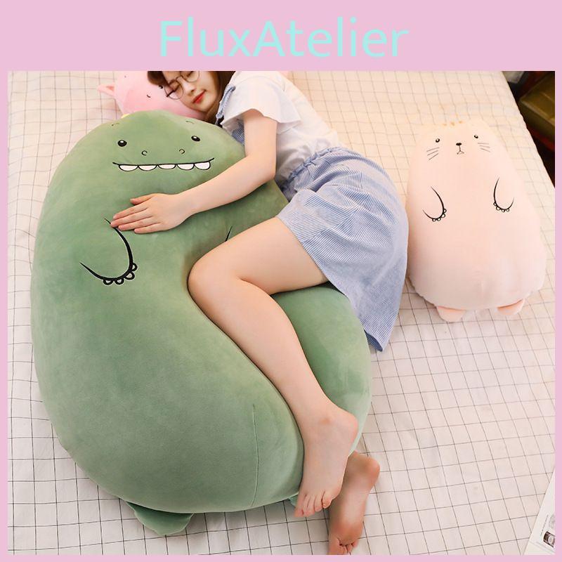 Adorable Plush Stuffed Toy Dinosaur Bear Pillow For Kids And Home Decor