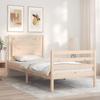 VidaXL Bed Frames and Headboards 100x200 Cm Solid Wood 3194041