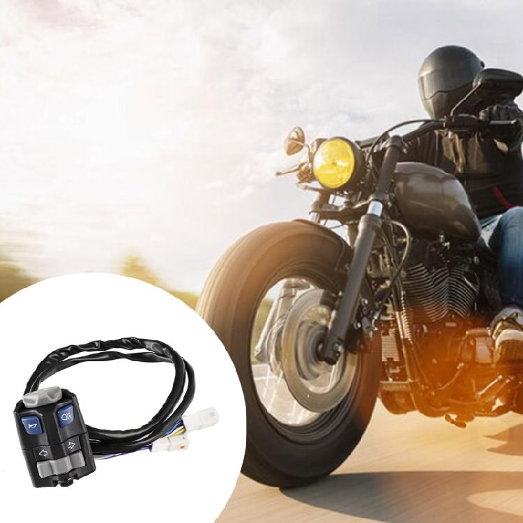 Universal Headlight Turn Signal Control Waterproof Motorcycle Handlebar Switches Assembly Suitable for EC250 EC300 EC250F