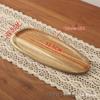 Acacia Wood Serving Tray Set
