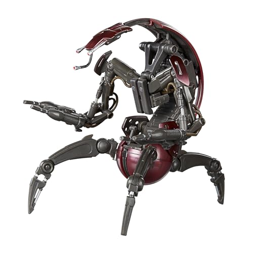 Hasbro Star Wars Black Series Droideka Destroyer Droid, Star Wars: The Phantom Menace Deluxe Collectible Item 15cm Action Figure F9546 Authentic
