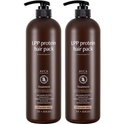 Abka Extreme Damage Care LPP Protein Hair Pack Treatment, 1L, 2 Pieces