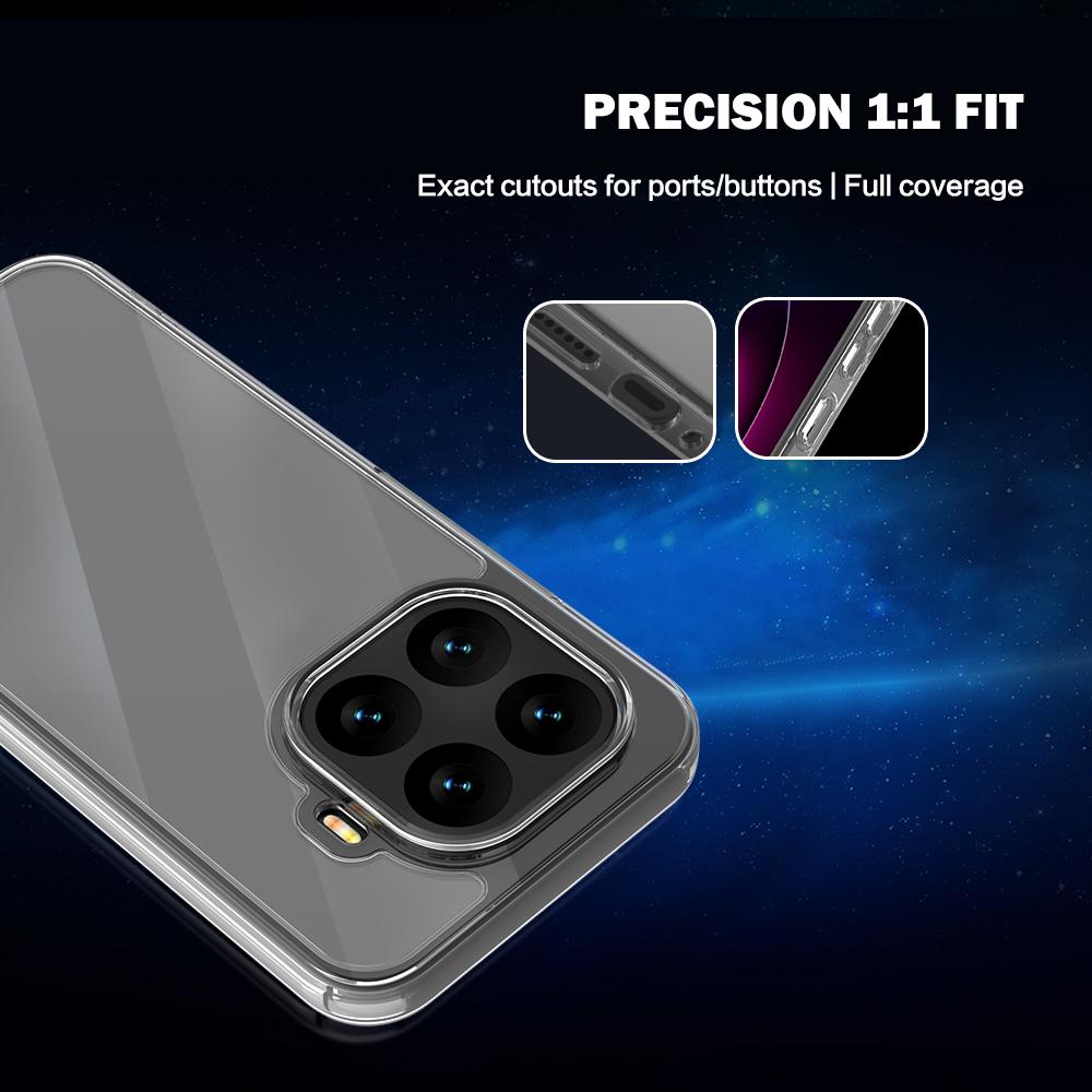 Xiaomi 17T / 17T Pro Hülle LeReach TOC Transparentes TPU + PC Harte Rückseite