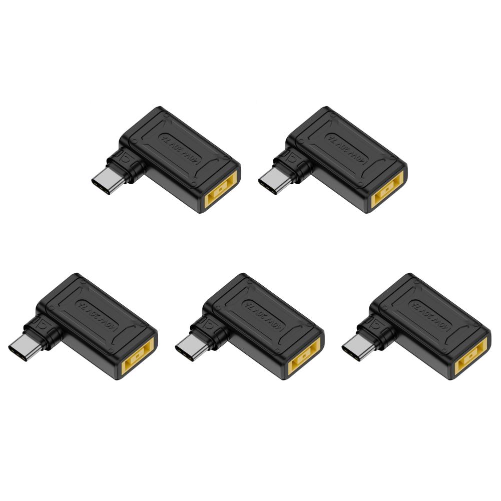 

T0# PD140W Laptop Power Connector For Lenovo Square Female to Type C Male Adapte
