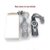Multifunctional 7-in-1 Survival Whistle with LED Light, Thermometer, and Compass