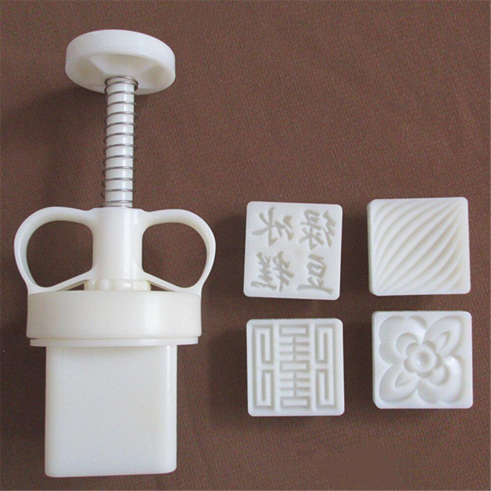 150g Cookie Moon Cake Mold Thickness Adjustable Christmas Cookie Press DIY Hand Press Cutter Moon