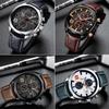 Men Watch Quartz Chronometer Movement Business Casual Wrist Watch