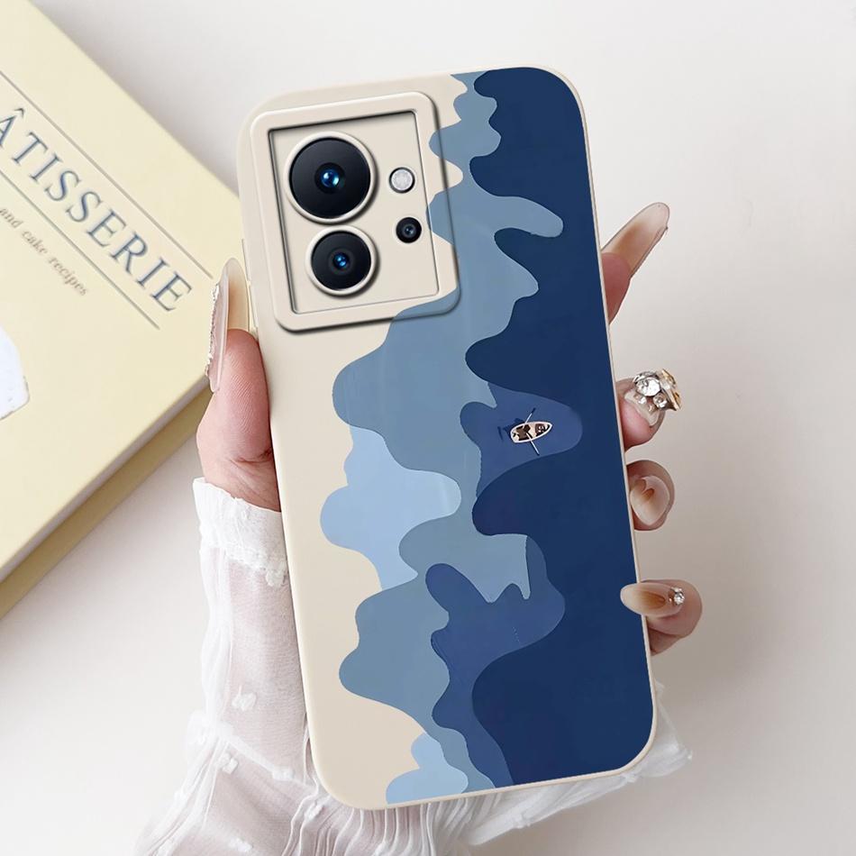 Für Infinix Zero Ultra X6820 / Zero 5G 2023 X6815C X6815D Handyhülle Mode Dämmerungsstrand-Malerei Stoßfest Weiche Silikonhüllen
