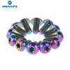 Wanyifa 12Pcs Titanium Bolts M5x10 12mm Screw Bolt for T25 Torx Head Disc Brake Rotors Mountain Bike
