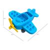 Compatible Large Particle Building Block Table with Cartoon Car, Bus, Airplane, and Sedan Accessories for Children
