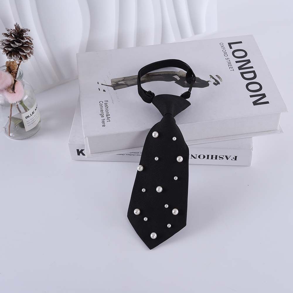 Fashion Pre-tied Punk Neck Tie Vintage with Star Chain JK Neck Tie Neckwear Adjustable Elegant Bowtie for Women and Men