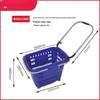 Cesto da Shopping con Ruote di Lusso Jundingying 45L