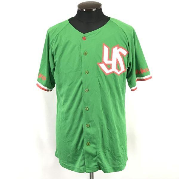

Tokyo Yakult Swallows 2013 TOKYO Tsubame Project baseball uniform free size green(USED)