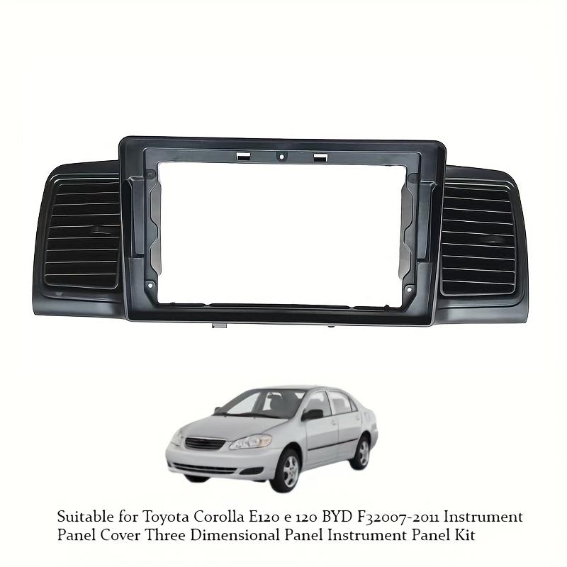 2 Din Car Radio 9'' Face Frame ForToyota Corolla E120 E 120 for BYD F32007-2011 Dashboard Fascia Stereo Panel Dash Kit
