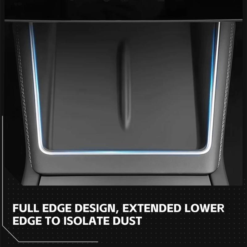 For Tesla Car Accessories Car Wireless Charging Pad for Tesla Model Y Juniper 2025 2026 Center Console Anti Slip Silicone Mat